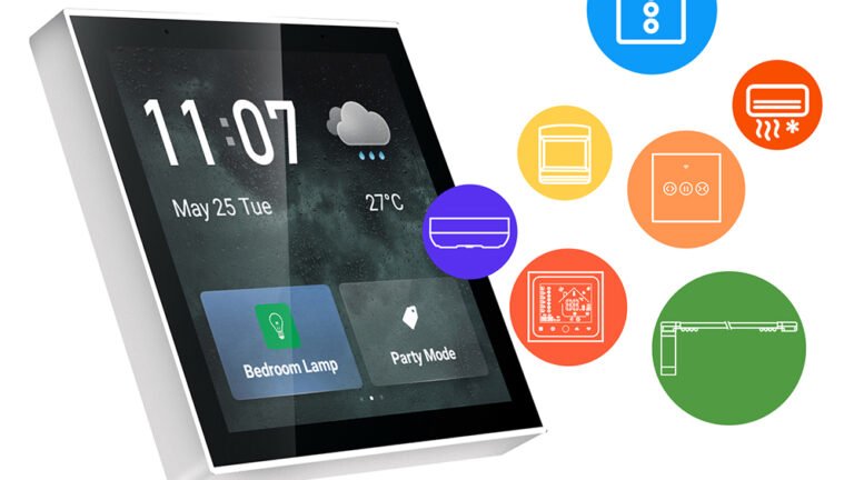 Tuya Multifunctional Control Panel 4