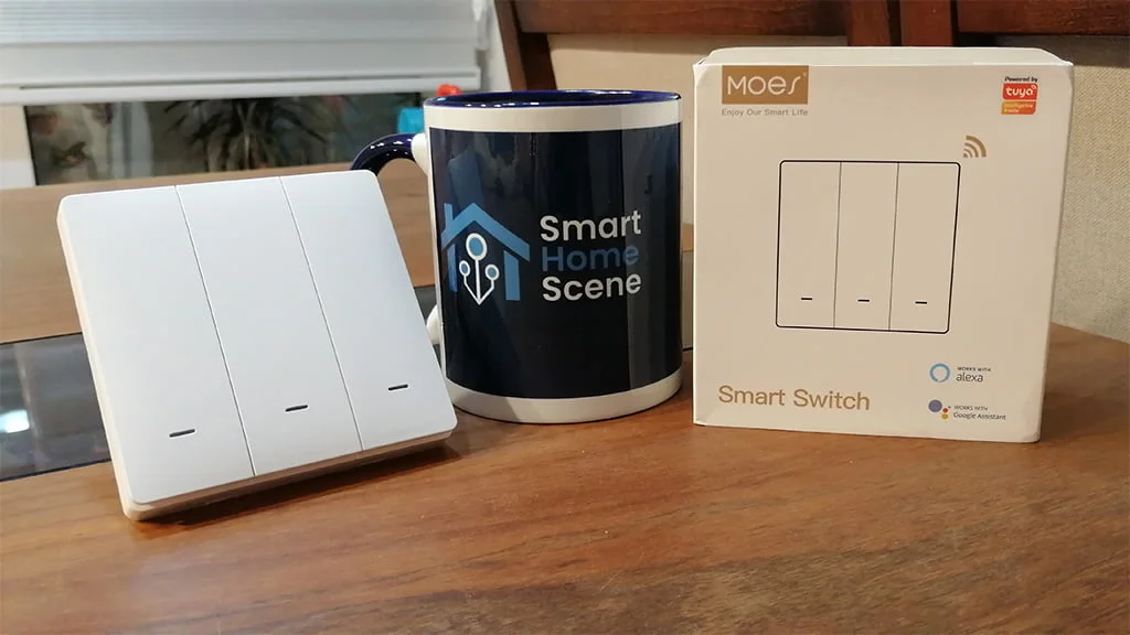 MOES Zigbee Smart Wall Switch Review and Home Assistant Install 