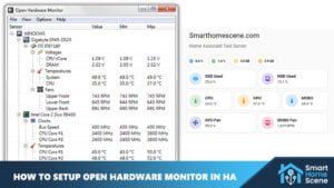 openhardwaremonitor in home assistant how to setup and install, adjust sensors and integration