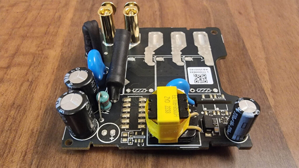 Aqara S1 Air Quality Monitoring Panel KQJCMB11LM Disassembled Power Input PCB Backside