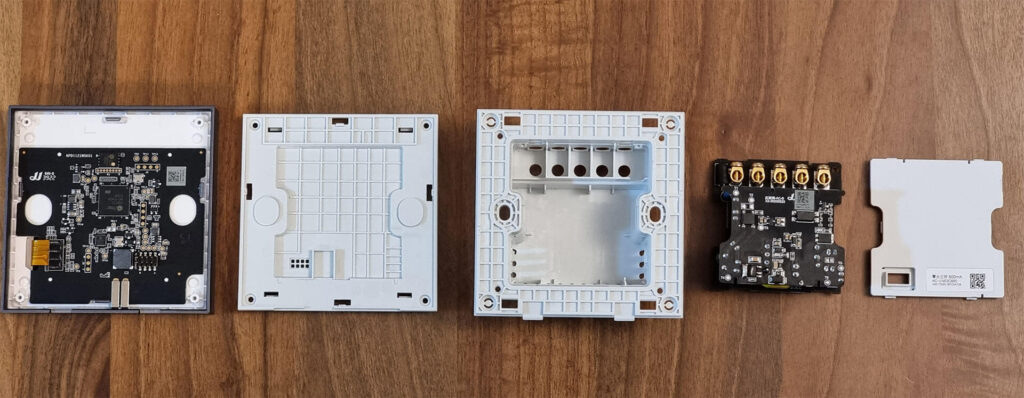 Aqara S1E Magic Switch Fully Disassembled