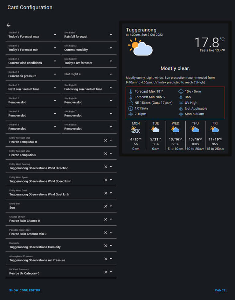 Top 10 Home Assistant Weather Cards SmartHomeScene