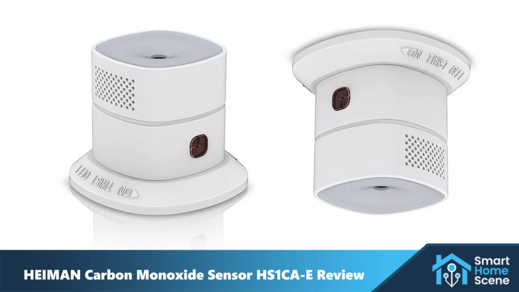 Heiman Zigbee Carbon Monoxide Sensor HS1CA-E Review SamrtHomeScene.com