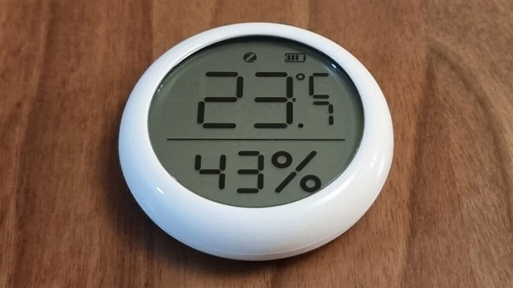MOES ZigBee Smart Temperature and Humidity Sensor Indoor Hygrometer  Thermometer Detector