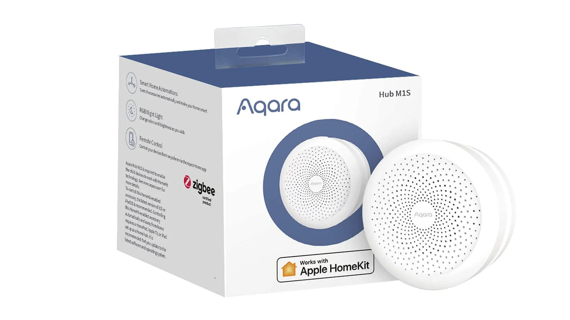 Works with Apple HomeKit – Aqara Hub - Aqara