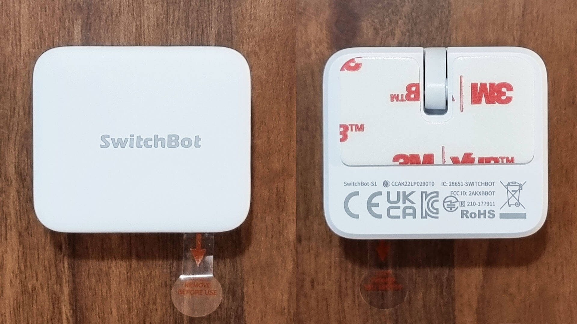 SwitchBot Bot Case Top and Bottom with Sticker