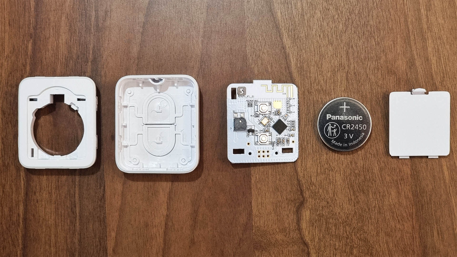 SwitchBot Remote Fully Disassembled