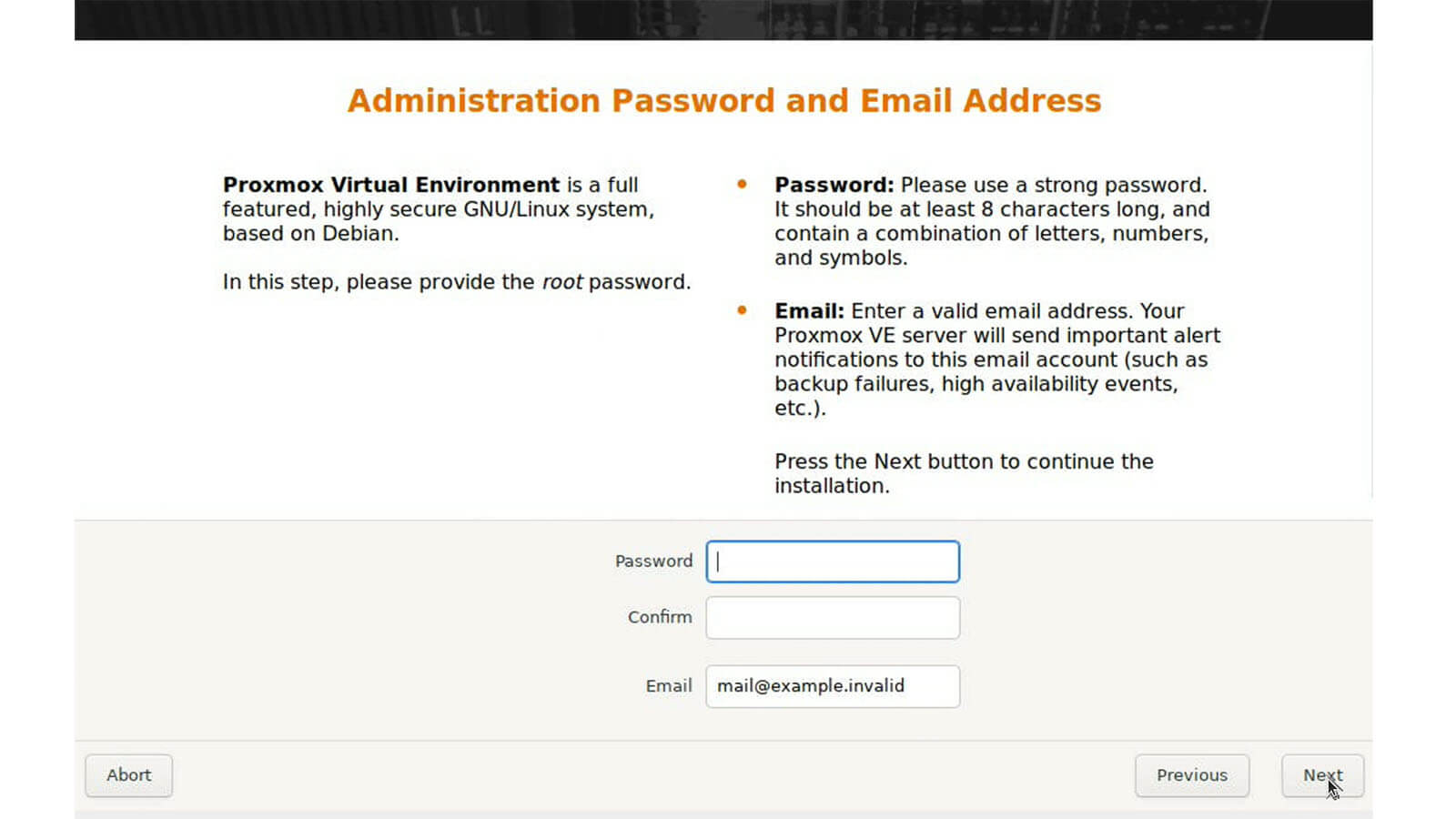 Proxmox Home Assistant Install Screen Step 3 Login Credentials