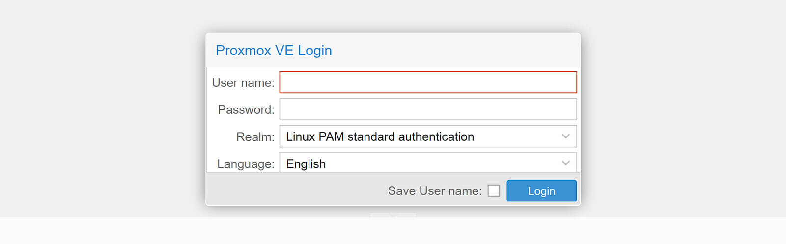 Proxmox Home Assistant Install Login Screen