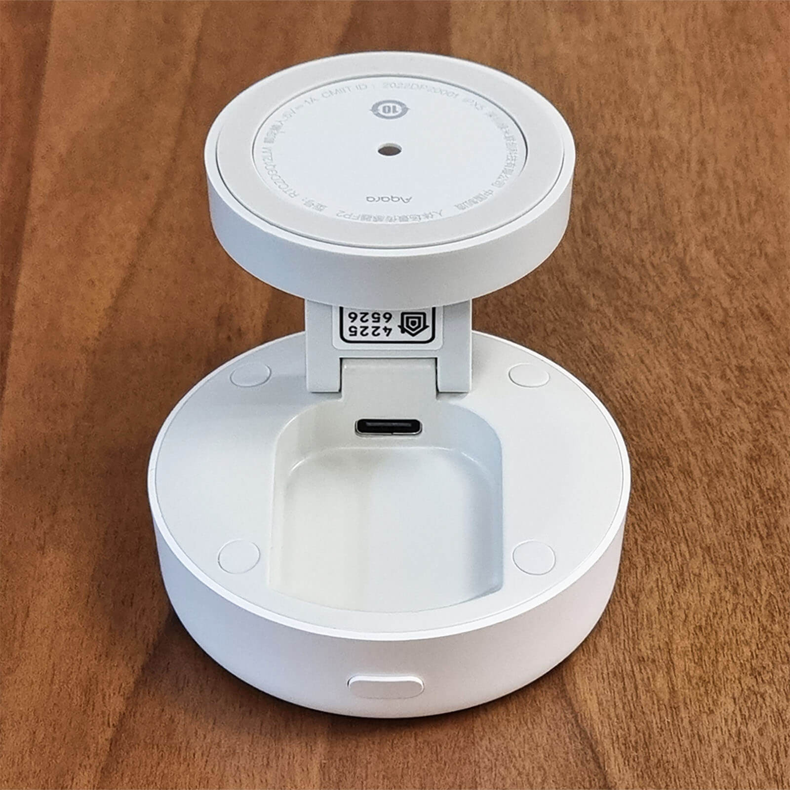 Aqara FP2 Human Presence Sensor Review Back Swivel View