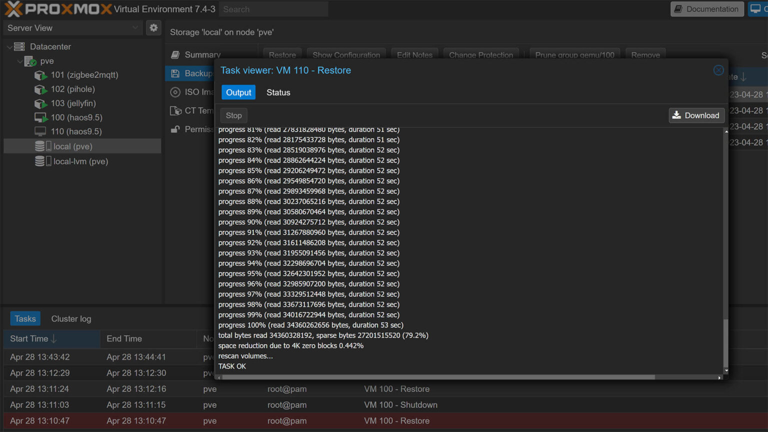 Home Assistant Backups and Snapshots in Proxmox - SmartHomeScene