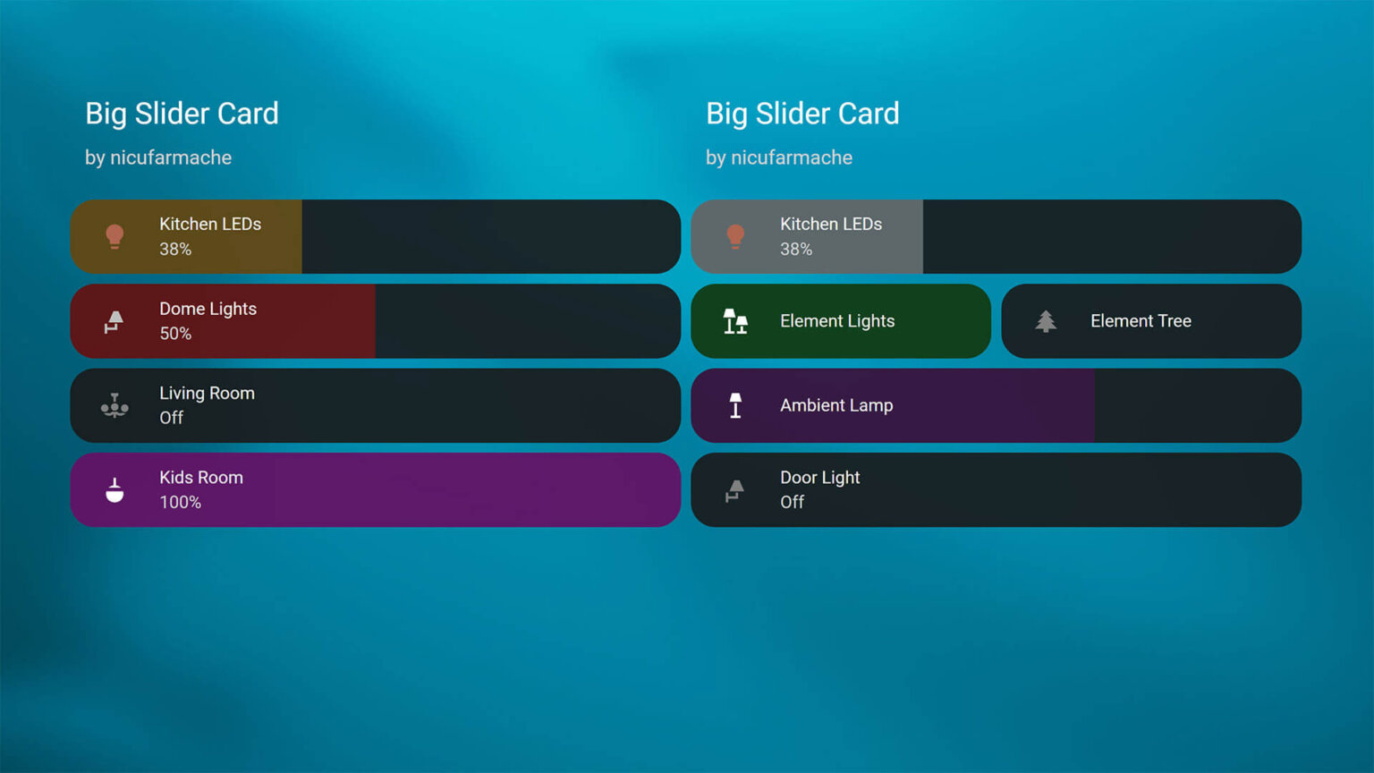 Home Assistant Light Cards Collection SmartHomeScene