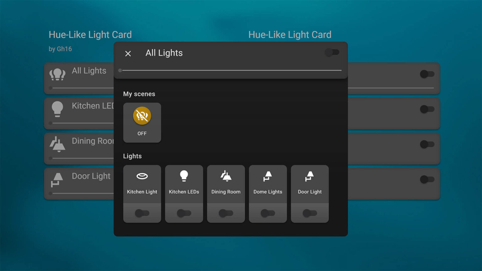 Home Assistant Light Cards Collection SmartHomeScene