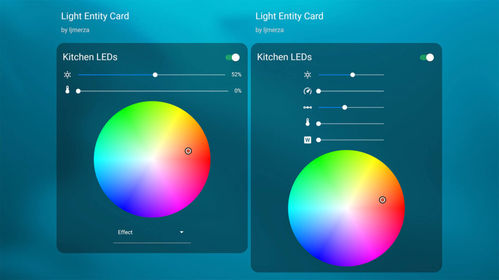 Home Assistant Light Cards Collection SmartHomeScene