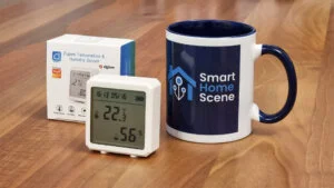 Tuya Zigbee Temperature and Humidity Sensor SZ-T04 Featured SmartHomeScene.com