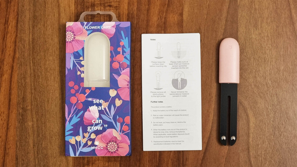 Xiaomi MiFlora Plant Sensor HHCCJCY10 Package Contents