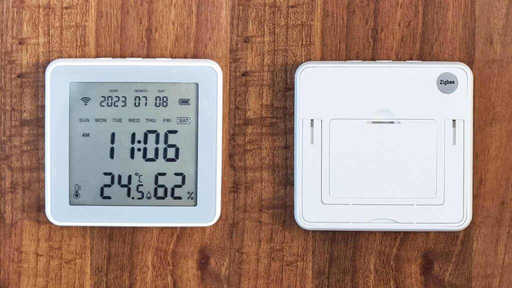 Zigbee Temperature & Humidity Sensor with an LCD - SmartHomeScene