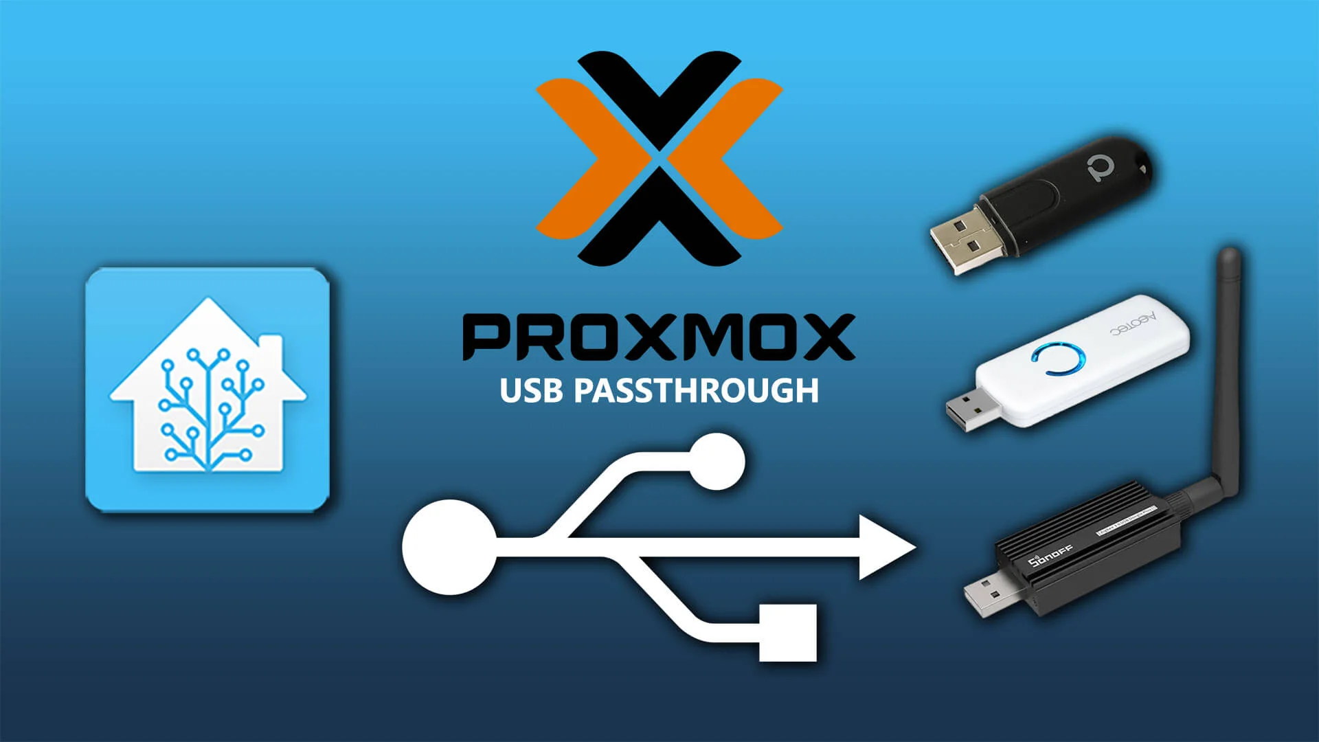 USB Passthrough Proxmox Home Assistant Featured