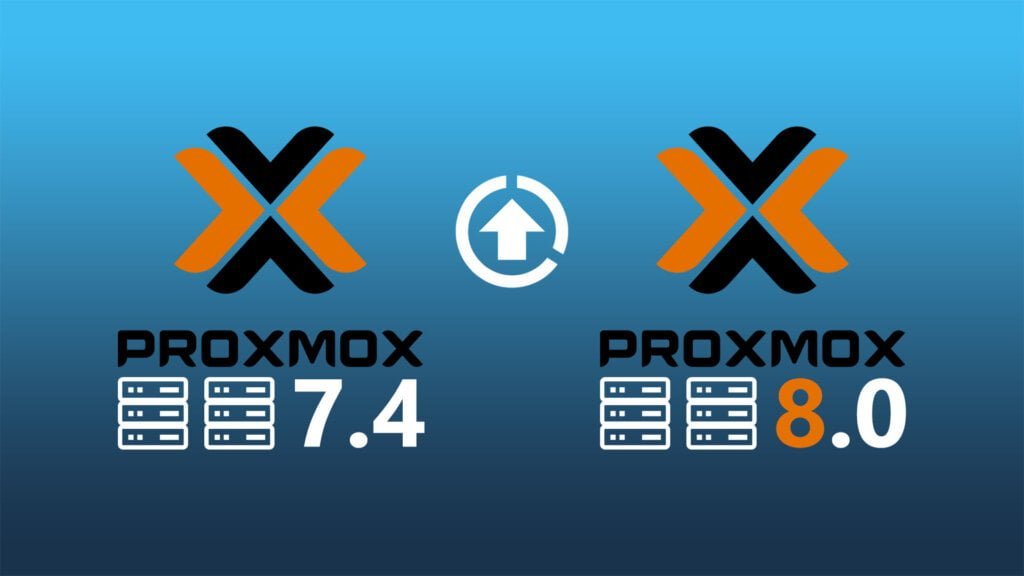 Easy Upgrade Proxmox 7.4 to 8.0