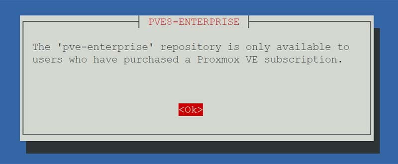 Easy Upgrade Proxmox 7.4 to 8.0 Prompt 2