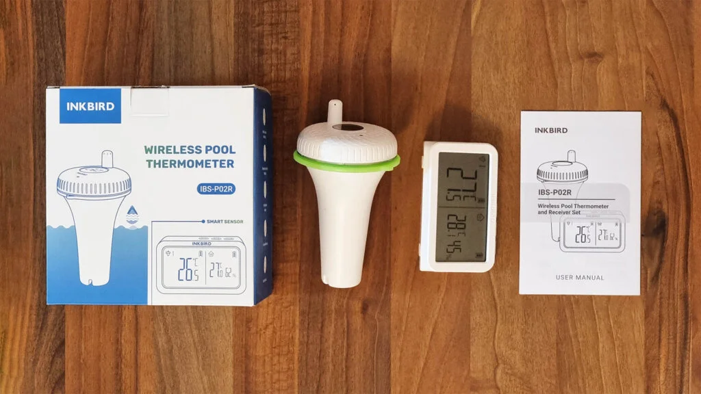 INKBIRD Bluetooth Pool Floating Water Temperature Thermometer IBS-P01B