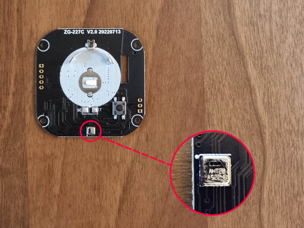 Tuya Climate Sensor with Emoji Comfort Indicator ZG-227ZL Sensor