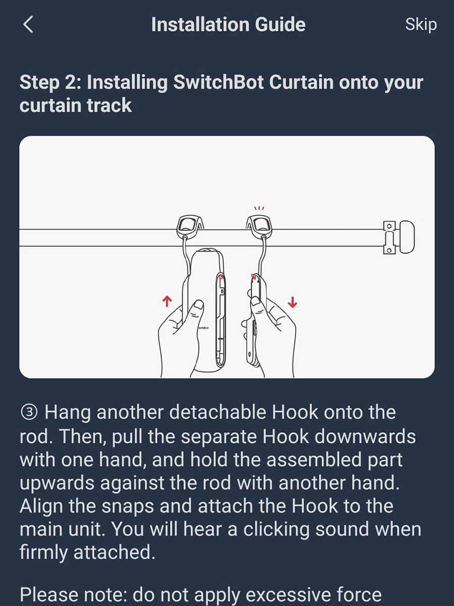 SwitchBot Curtain Opener, Easy & Quick Setup