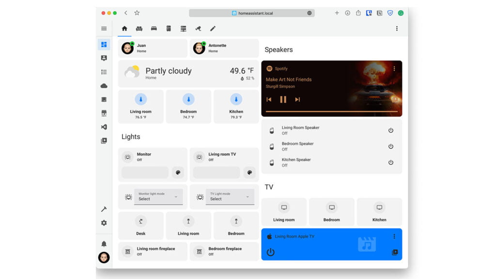 Best Home Assistant Dashboard Themes in 2023 - MacOS Light