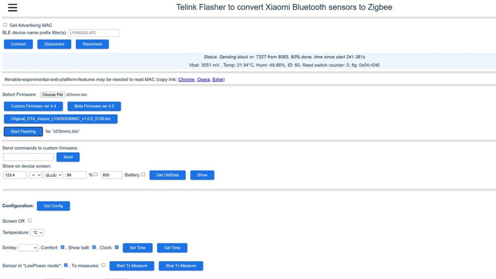 Convert Xiaomi LYWSD03MMC BLE Sensor to Zigbee - SmartHomeScene