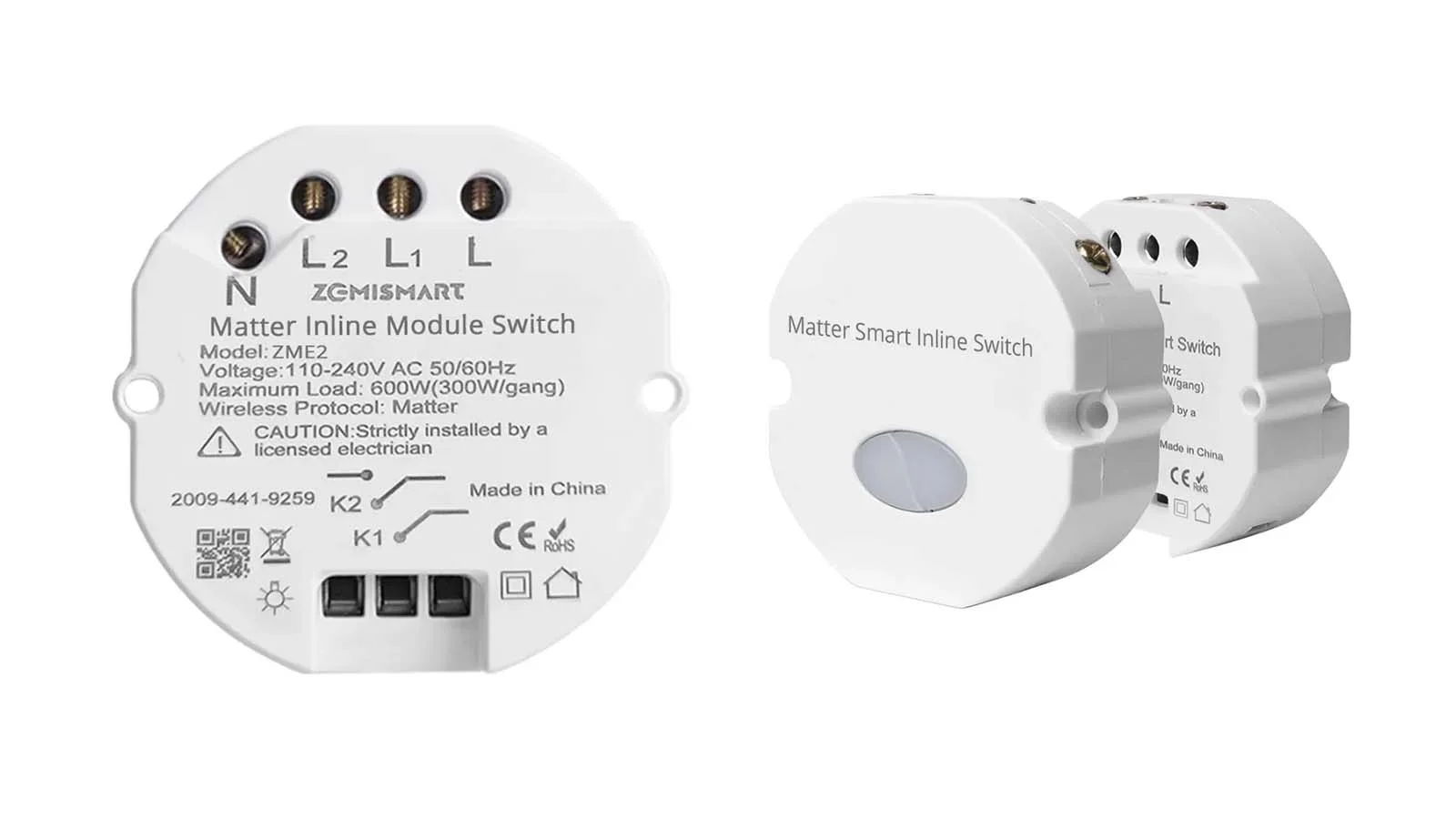 Zemismart Matter Dual Module Switch ZME2 Review - SmartHomeScene