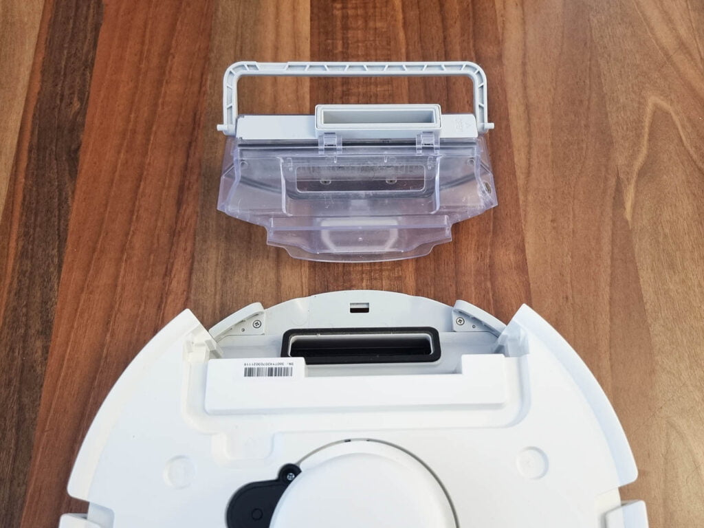 SwitchBot K10+ Robot Vacuum Cleaner Review: Dust Bin Removed