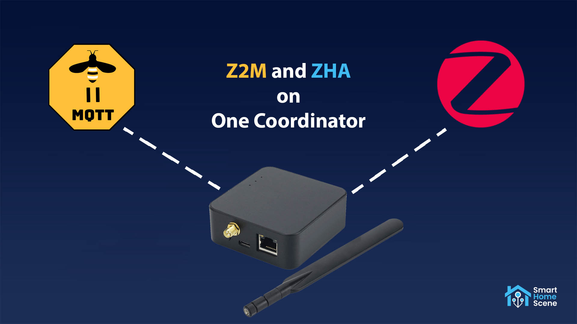 Running Zigbee2MQTT and ZHA on One Coordinator Featured Image SmartHomeScene