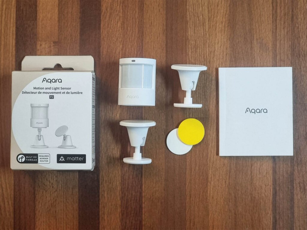 Aqara P2 Thread Motion Sensor Featured Package Contents