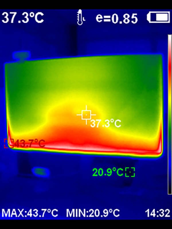 Kaiweets Thermal Camera Test: Monitor