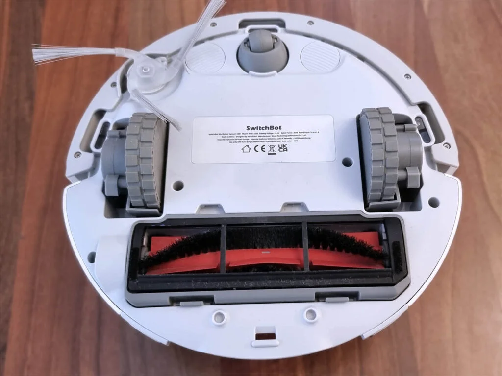 SwitchBot K10+ Mini Robot Vacuum Brush Type