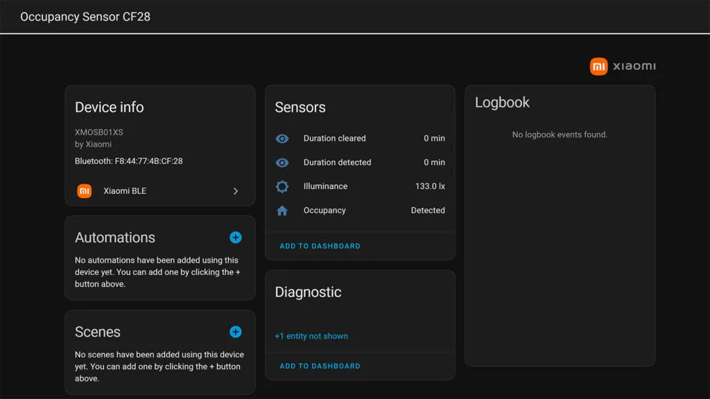 Xiaomi BLE Battery Human Presence Sensor Review: Added to Home Assistant