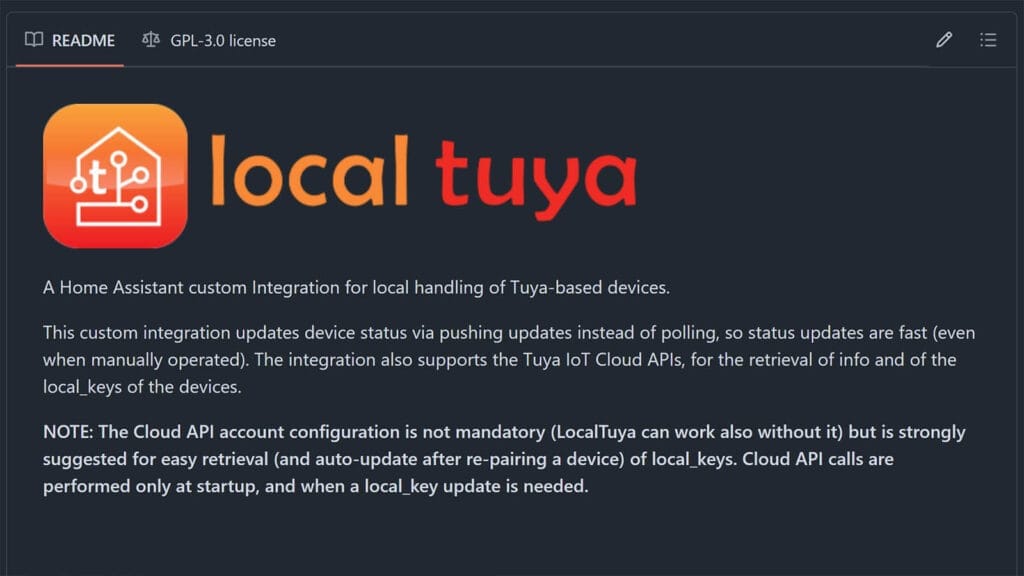 Best HACS Integrations For Home Assistant: Local Tuya