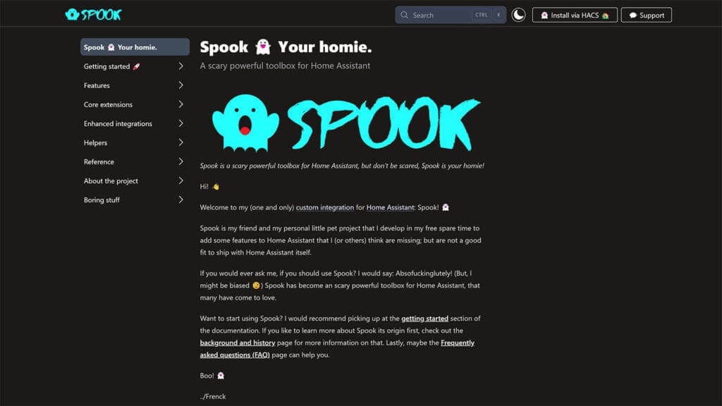 Best HACS Integrations For Home Assistant: Spook