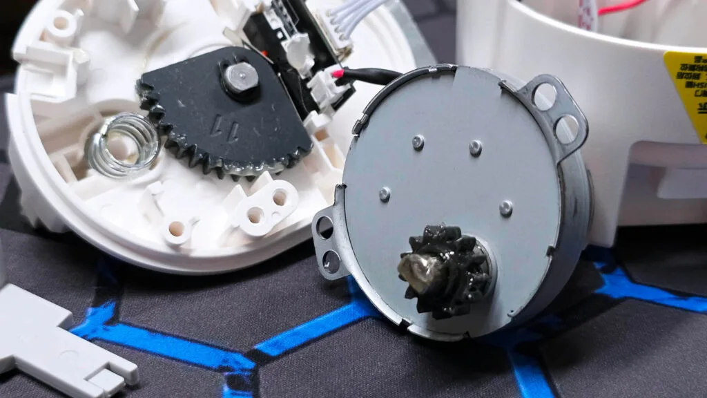 Aqara Valve Controller T1 SmartHomeScene Review: DC motor