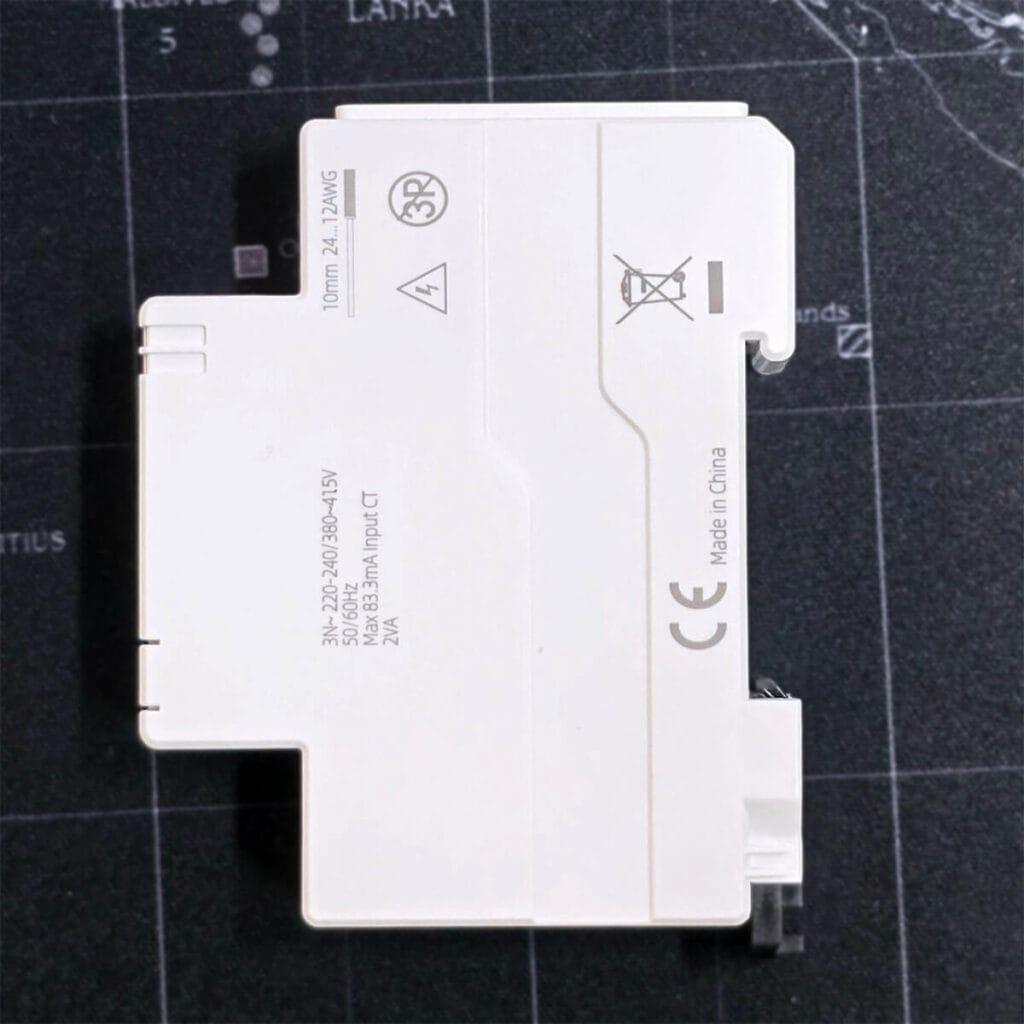 Zemismart 3-Phase Energy Meter SDM01-TZ0 Review Bottom View SmartHomeScene