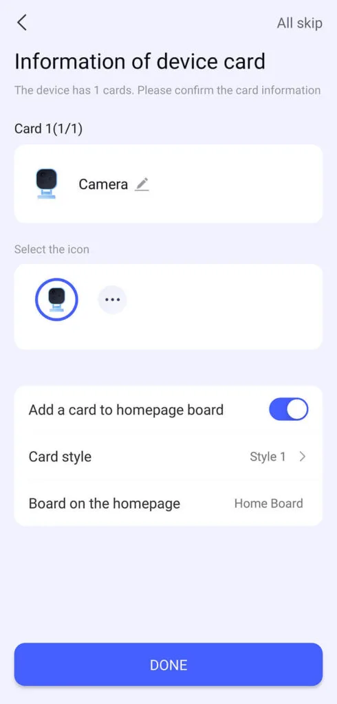 Aqara G5 Pro Camera added to Aqara app step 4