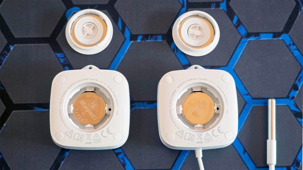 Sonoff SNZB-02LD and 02WD Zigbee Temperature Sensor SmartHomeScene Review: Batteries