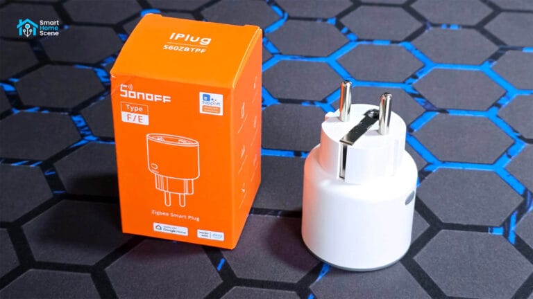 Sonoff Zigbee Smart Plug S60ZB Review by SmartHomeScene: Hero Image