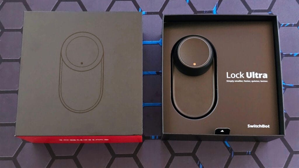 SwitchBot Lock Ultra SmartHomeScene Review: Box Open