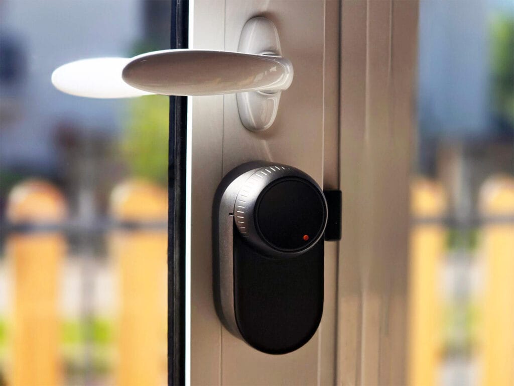 SwitchBot Lock Ultra SmartHomeScene Review: Installed Office