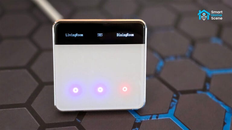 Zemismart ZMS-206 Zigbee Screen Switch Review by SmartHomeScene: Hero Image