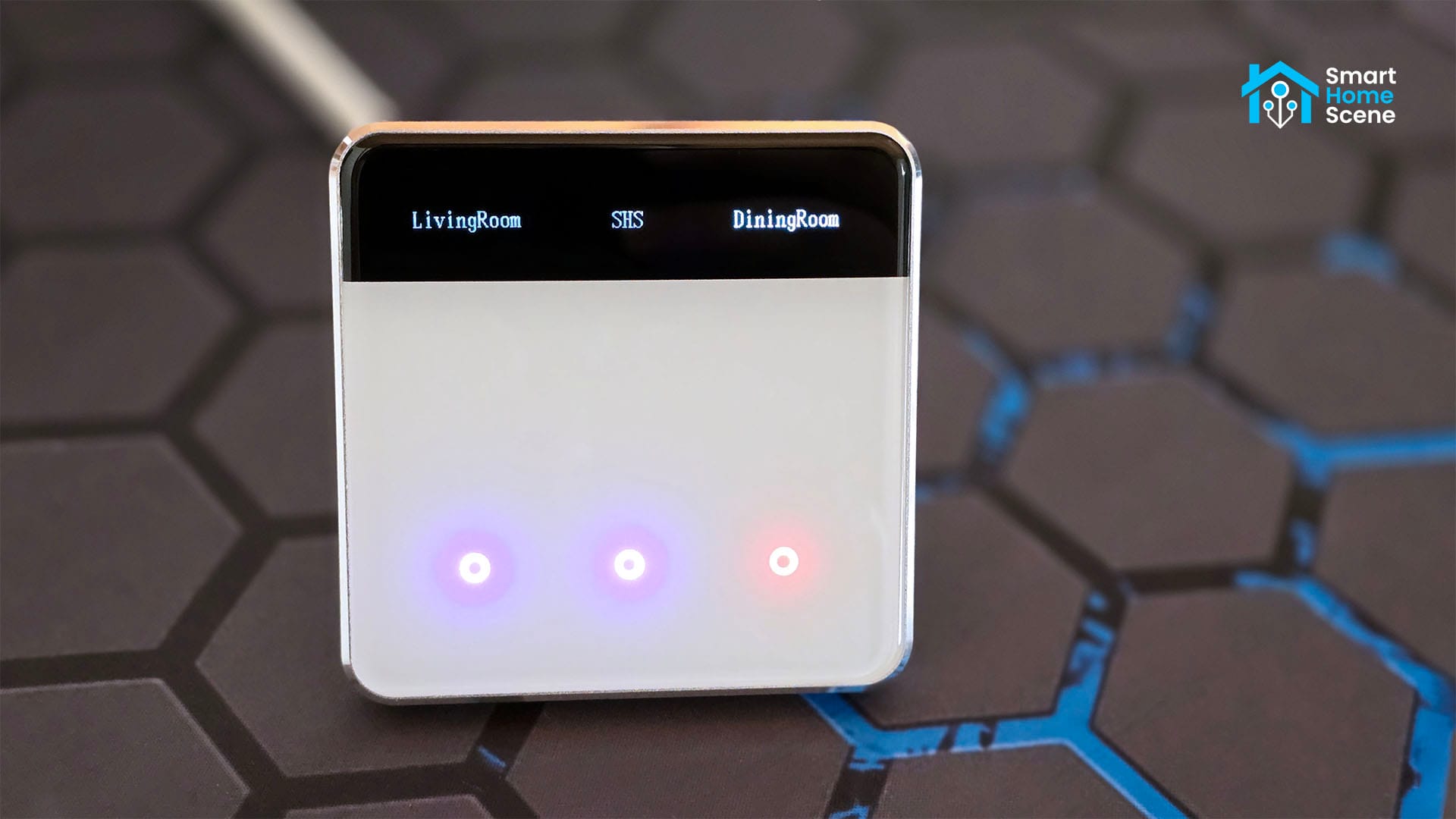 Zemismart ZMS-206 Zigbee Screen Switch Review by SmartHomeScene: Hero Image