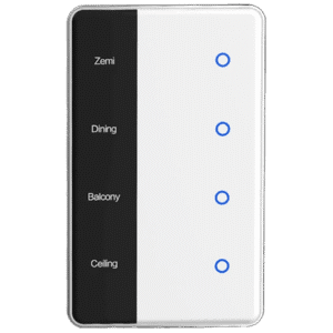 Zemismart ZMS-206 Zigbee Screen Switch Review by SmartHomeScene: Where to buy US