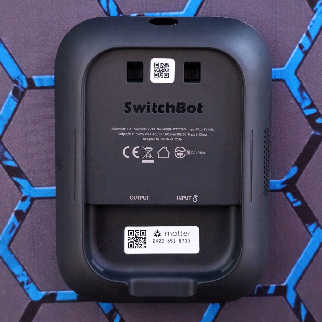 SwitchBot Hub 3 Matter Setup and Review SmartHomeScene: Back