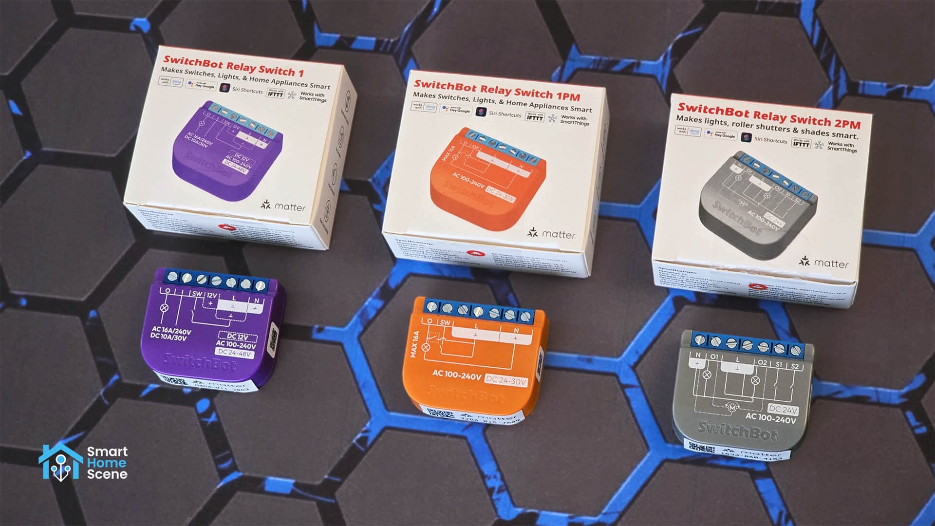 SwitchBot Relay Switch 1/1PM/2PM Matter Testing and Review by SmartHomeScene: Hero Image